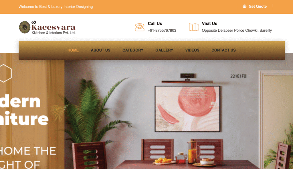 Kacesvara Kkitchen and Interiors pvt.ltd